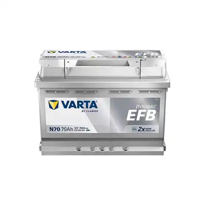 Batteria 12V 70Ah 760A, VARTA DYNAMIC EFB_0