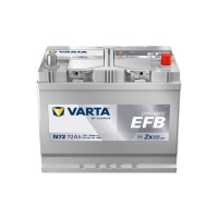 Batterie 12V 72Ah 760A, VARTA DYNAMIC EFB