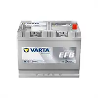 Batteria 12V 72Ah 760A, VARTA DYNAMIC EFB