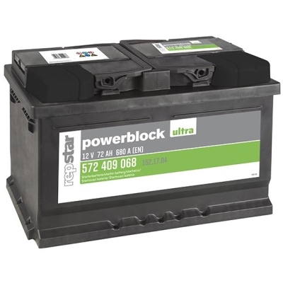 Batterie 12V 72Ah 650A Lo278mm La175mm Ha175mm_0