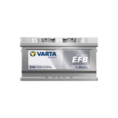 Batterie 12V 75Ah 730A, VARTA DYNAMIC EFB_2