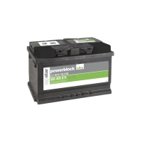 Batterie 12V 80Ah 740A Lo 315 La 175 H 175mm