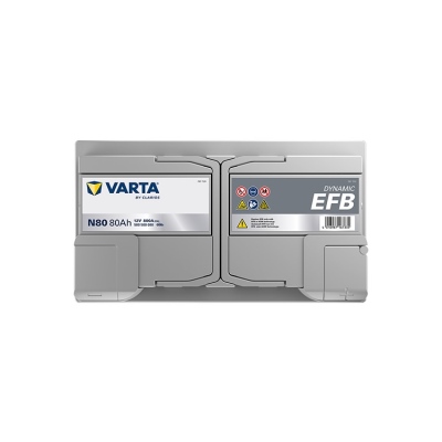 Batterie 12V 80Ah 800A, VARTA DYNAMIC EFB_3