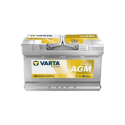 Batterie 12V 80Ah 800A, VARTA DYNAMIC AGM_0