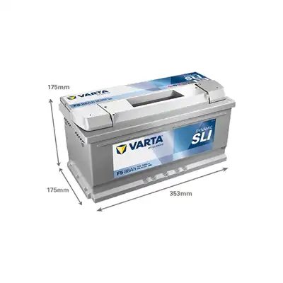 Batteria 12V 88Ah 740A, VARTA DYNAMIC SLI_1