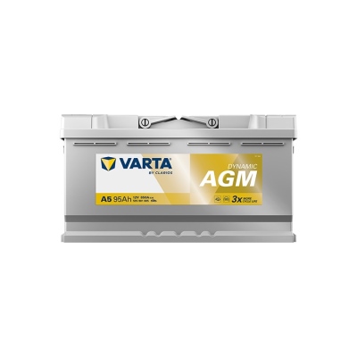 Batterie 12V 95Ah 850A, VARTA DYNAMIC AGM_2