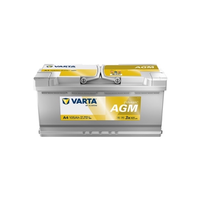 Batterie 12V 105Ah 950A, VARTA DYNAMIC AGM_0