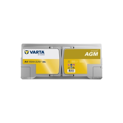 Batterie 12V 105Ah 950A, VARTA DYNAMIC AGM_3