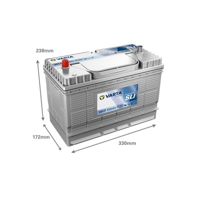 Batterie 12V 105Ah 800A, VARTA Promotive SLI_1