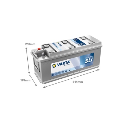 Batterie 12V 110Ah 760A, VARTA Promotive SLI_1