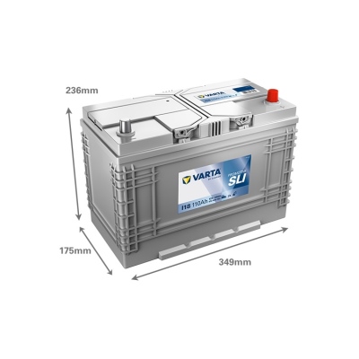 Batterie 12V 110Ah 680A. VARTA Promotive SLI_1