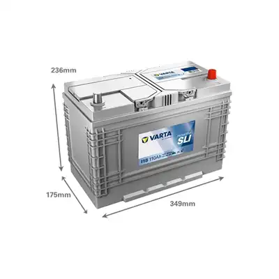 Batteria 12V 110Ah 680A. VARTA Promotive SLI_1