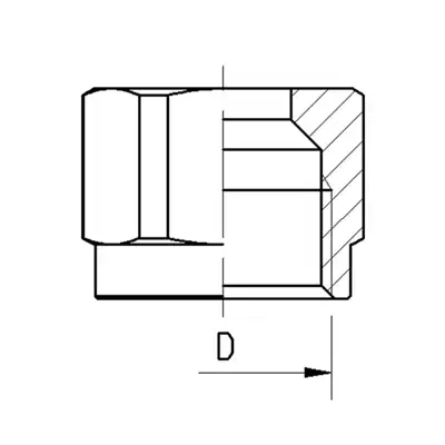 Dado M18x1,5 Raufoss_1