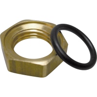 Dado di bloccaggio con O-ring M18X1,5 Raufoss