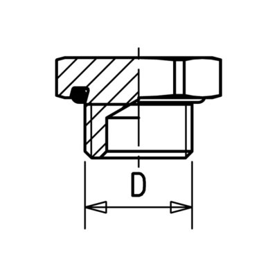 Vite di chiusure M12X1,5 Raufoss_2