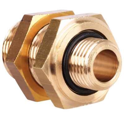 Raccordo passaparete con O-Ring e dado Raufoss_0