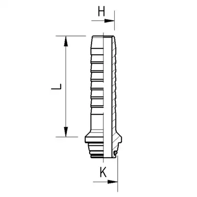 Raccordo per tubo flessibile con O-Ring Raufoss_2