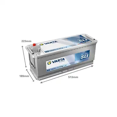 Batteria 12V 140Ah 800A, VARTA DYNAMIC SLI_1