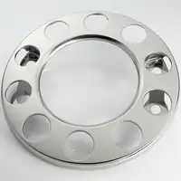 Abdeckblende 10 Loch offen Inox