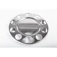 Abdeckblende INOX, 10 Loch geschl., Bohrung-Ø 32mm