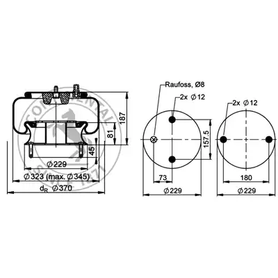 Soufflet à air complet avec piston, CONTI_1