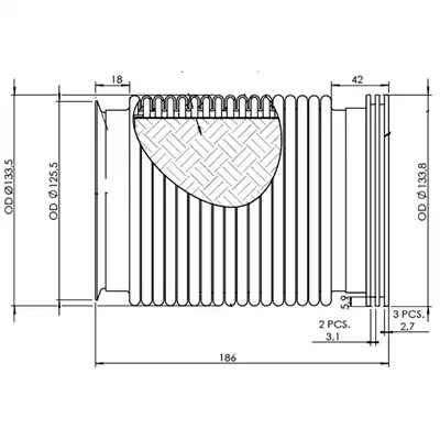 Tube flexible pour SCANIA_1