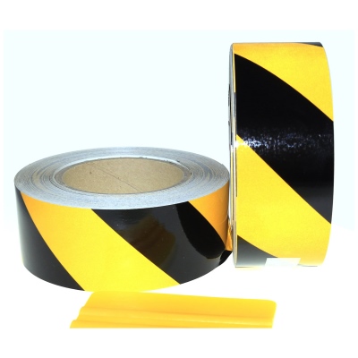 Selbstklebeband gelb/schwarz 50mmx25m_1