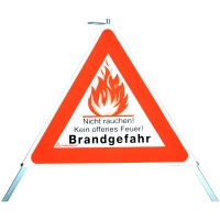 Triopan Faltsignal "BRANDGEFAHR"