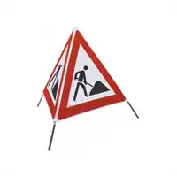 Triopan Faltsignal "BAUARBEITEN"