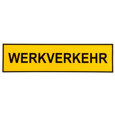 Kleber WERKVERKEHR 500x130mm_0