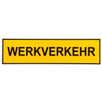 Kleber WERKVERKEHR 500x130mm