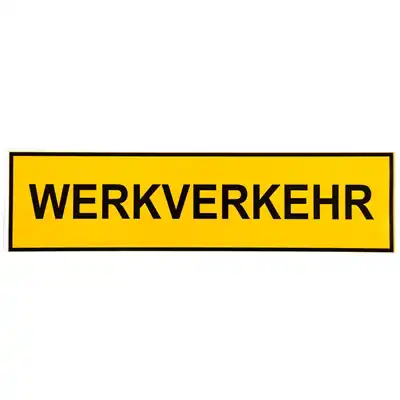 Autocollante "WERKVERKEHR" 500x130mm_0