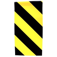 Bandiera per sponda gialla/nera, destra