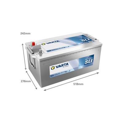 Batterie 12V 225Ah 1150A, VARTA DYNAMIC SLI_1