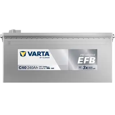 Batterie 12V 240Ah 1200A, VARTA Promotive EFB_2