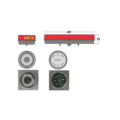 Fanale posteriore destro EURO-POINT_1