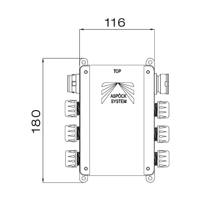 Verteilerbox ASPOECK ASS3 17 Pol direkt_1