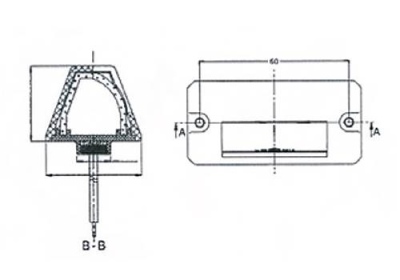 Fanale targa 12V LED RINDER_1