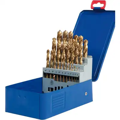 Jeu de mèches hélicoïdales, 1-13 mm, 25 pièces_0