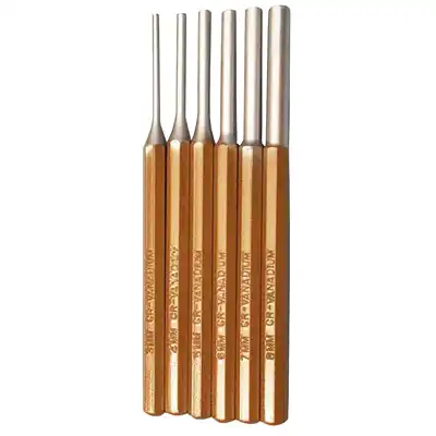 Jeu de chasse-goupilles, 3-8 mm, 6 pièces_0