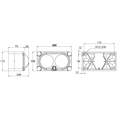 Butoir horizontal avec 2 rouleau_1