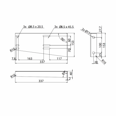 Jeu de support horizontal pour boîte_1