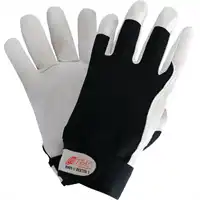 Gants de conducteur T. 10, cuir nappa gris, Nitras
