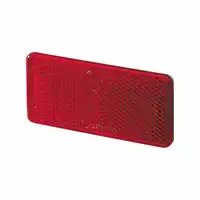 Catadioptre rouge collé