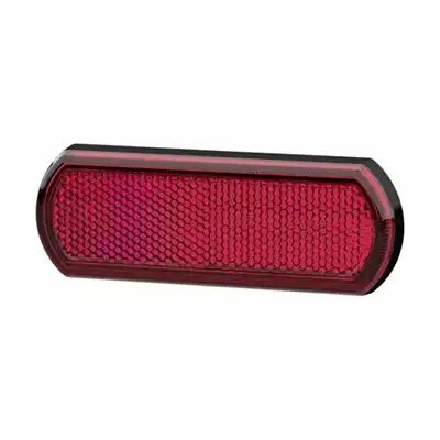 Catadioptre Shapeline Tech, rouge, collé_0