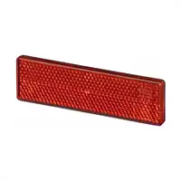 Catadioptre rouge collé