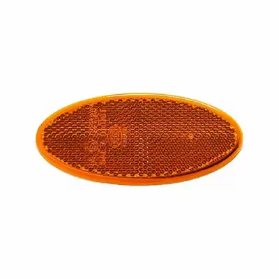 Catadioptre jaune oval_0