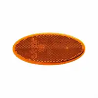 Catadioptre jaune oval