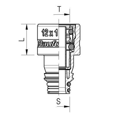 Connettore diritto ABC Push-In T 8X1 Raufoss_1