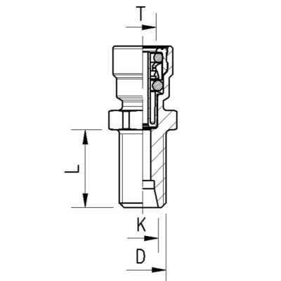 Connettore ABC diritto NEWLine Raufoss_1